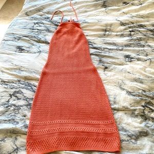 Wilfred Sunset Halter Dress 2XS